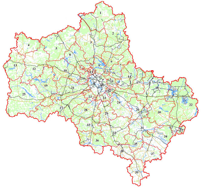 Гидрогеологические условия Московской области