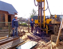 Бурение скважины на воду деревня Знаменское