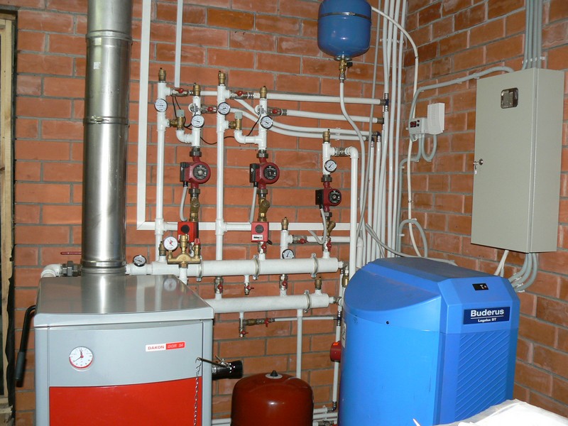 Отопление и канализация в загородном доме инженерные сети в нашем исполнении