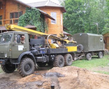 Бурение скважины на воду в подвале дома