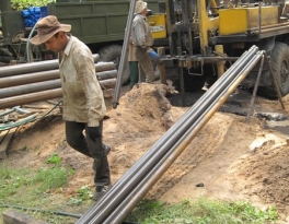 Бурение скважин на воду малогабаритной установкой недорого и быстро