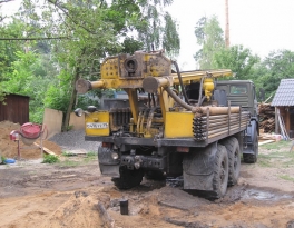 Бурение скважин водой под давлением