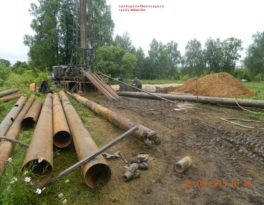 Бурение скважины на воду деревня Старое