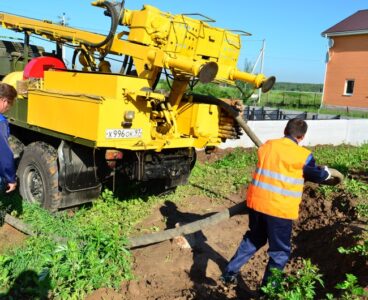 Скважина на воду деревня Костомарово (городской округ Чехов)