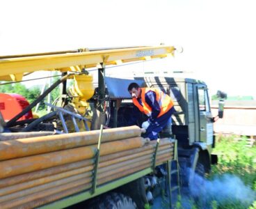 Скважина на воду деревня Дроздово (Ленинский городской округ)