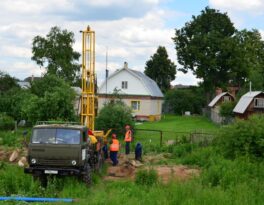 Бурение скважины на воду село Семёновское (городской округ Ступино)