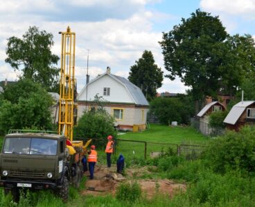 Бурение скважины СНТ Лазурный Берег (городской округ Ступино)