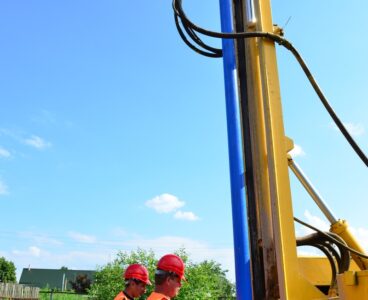 Скважина на воду село Петровское (Новомосковский административный округ)