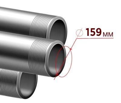 Обсадная труба ⌀159 сталь
